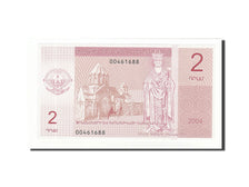 Biljet, Armenië, 2 Dram, 2004, 2004, NIEUW