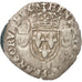 France, Douzain aux croissants, 1552, La Rochelle, VF(20-25), Billon,Sombart4380