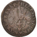 France, Douzain aux croissants, 1552, Bordeaux, VF(20-25), Billon, Sombart:4380