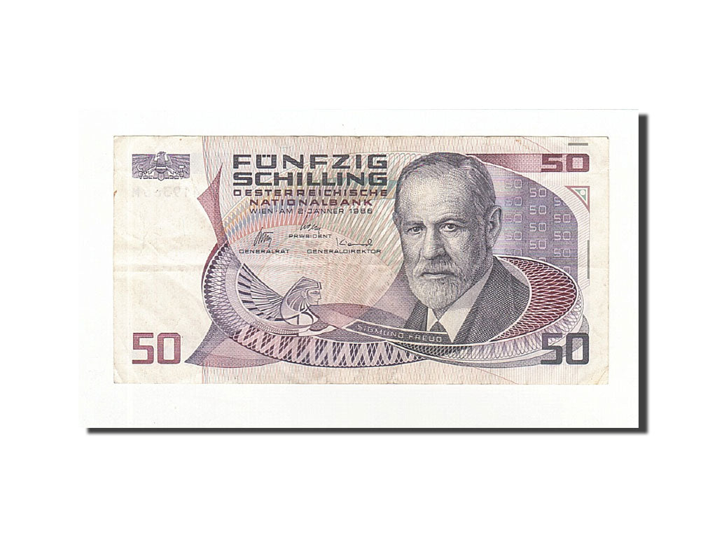 Austria, 50 Schilling, KM:149, 1986-01-02, MBC