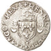 France, Douzain aux croissants, 1551, Limoges, VF(20-25), Billon, Sombart:4380