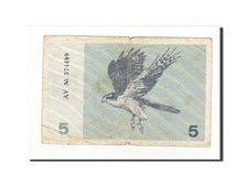 Geldschein, Lithuania, 5 (Talonas), 1991, KM:34a, S