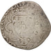 France, François Ist, Douzain, Angers, VG(8-10), Billon, Sombart:4368
