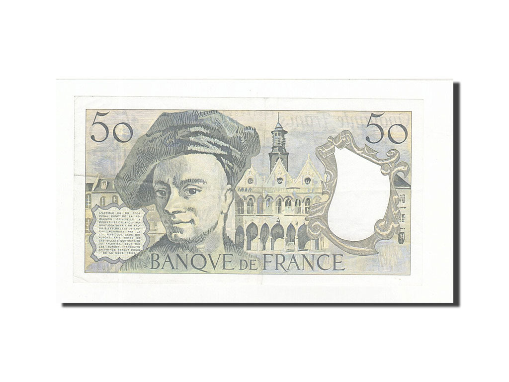 France, 50 Francs, 1987, KM:152c, EF(40-45), Fayette:F67.13
