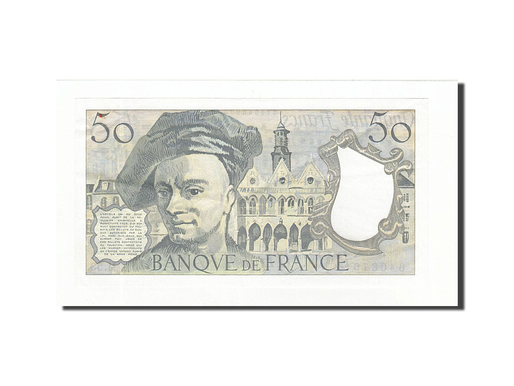 France, 50 Francs, 1988, KM:152d, EF(40-45), Fayette:F67.14