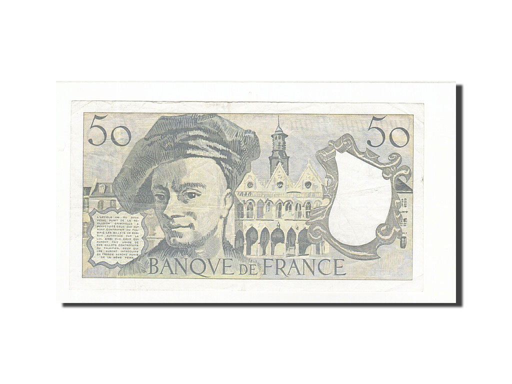Frankreich, 50 Francs, 1991, KM:152e, SS, Fayette:F67.17