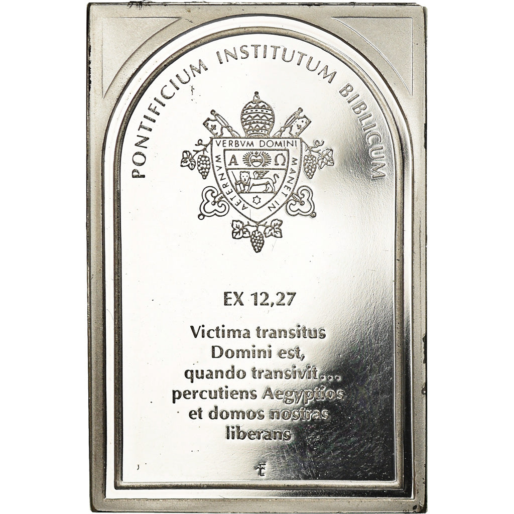 Vatican, Medal, Institut Biblique Pontifical, Exodus 12:27, Religions & beliefs