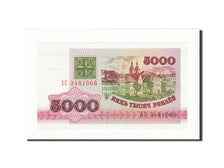 Bélarus, 5000 Rublei, 1992, KM:12, SUP+