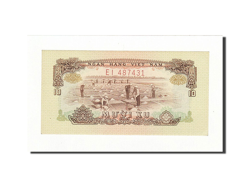 Geldschein, South Viet Nam, 10 Xu, 1960, KM:37a, UNZ-