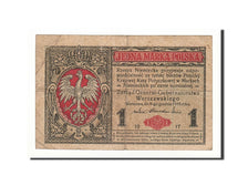 Poland, 1 Marka, 1917, KM:8, VF(30-35)