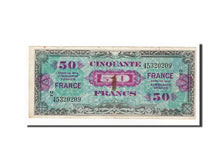 France, 50 Francs, 1944, KM:117a, VF(30-35), Fayette:F24.2