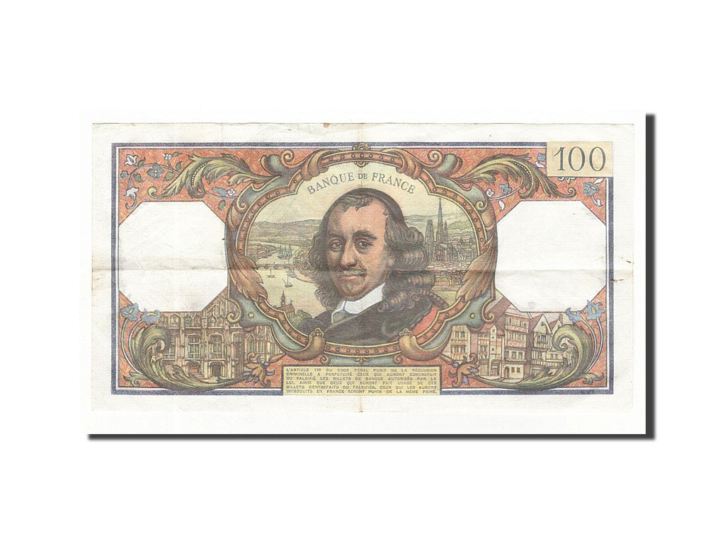 Geldschein, Frankreich, 100 Francs, 1976-01-02, SS, Fayette:65.51, KM:149f
