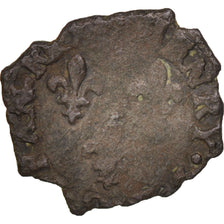 France, Double Tournois, 1552, Villefranche De Rouergue, F(12-15), Copper