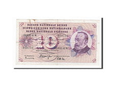 Billet, Suisse, 10 Franken, 1954-1961, 1965-01-21, KM:45j, TB+