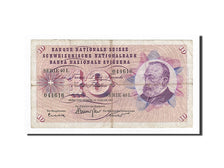 Banconote, Svizzera, 10 Franken, 1954-1961, KM:45j, 1965-01-21, MB