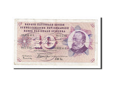 Suisse, 10 Franken, 1954-1961, 1965-01-21, KM:45j, TB+