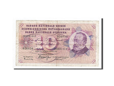 Banconote, Svizzera, 10 Franken, KM:45i, 1964-04-02, MB+