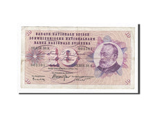 Banknote, Switzerland, 10 Franken, 1964-04-02, KM:45i, VF(30-35)