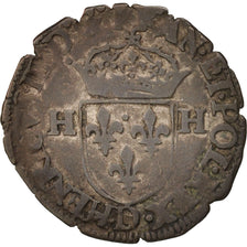 Coin, France, Douzain, 1575, Lyons, VF(20-25), Billon, Sombart:4398