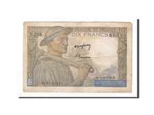 France, 10 Francs, KM:99f, 1949-06-30, VF(30-35), Fayette:8.22a