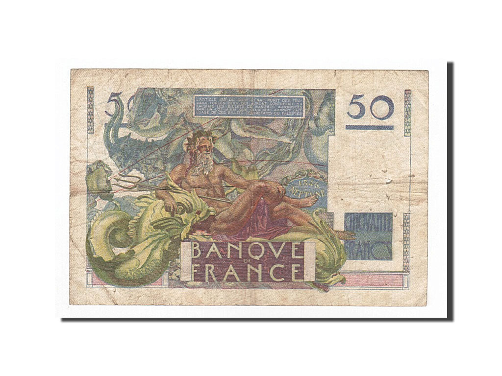 Banknote, France, 50 Francs, 1947-10-02, VF(20-25), Fayette:20.9, KM:127b