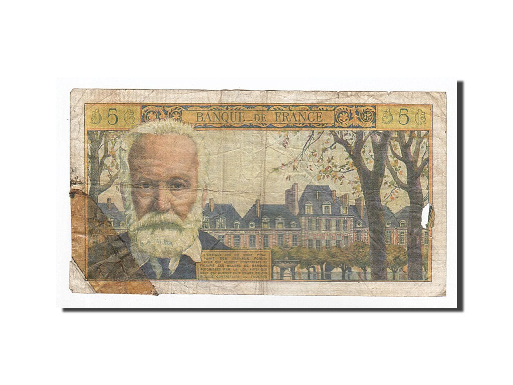 Banknote, France, 5 Nouveaux Francs, 1965-05-06, VG(8-10), Fayette:56.18