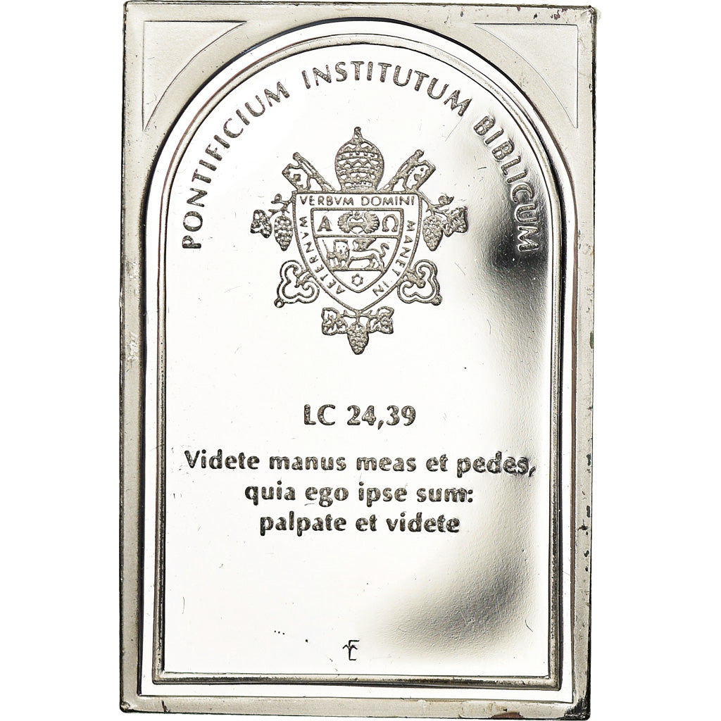 Vaticano, medaglia, Institut Biblique Pontifical, Luc 24:39, Religions &