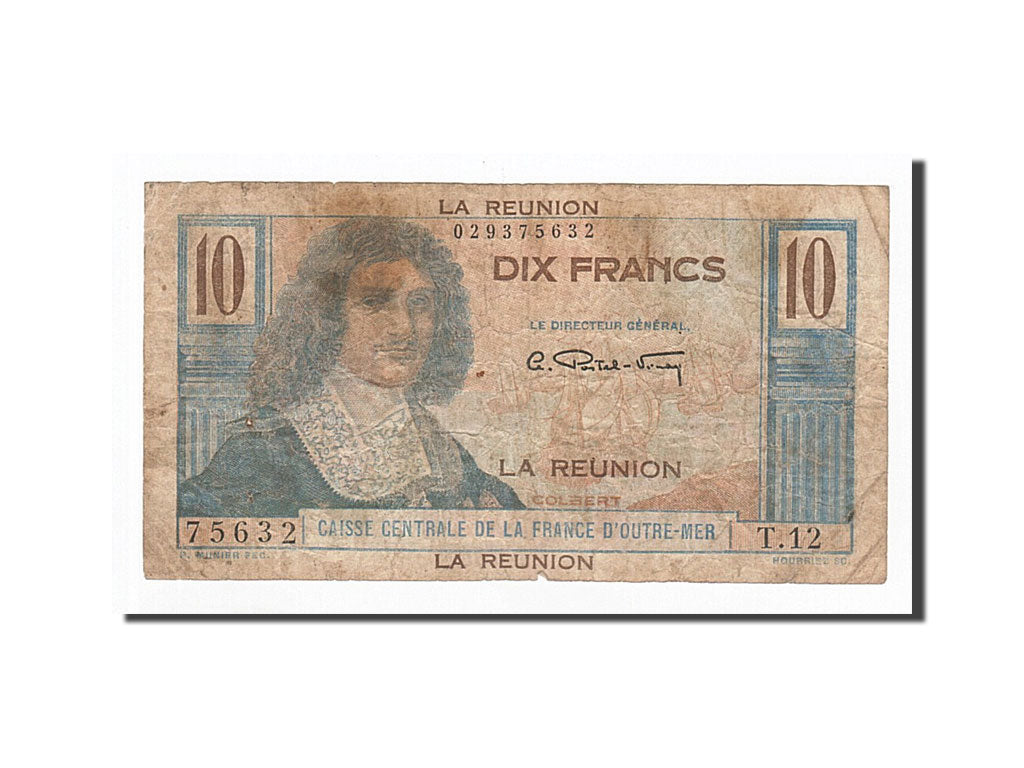 French Equatorial Africa, 10 Francs, Undated (1947), KM:21, VF(20-25)
