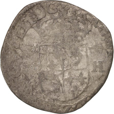 France, Henri III, Douzain Dauphiné, 1587, Grenoble,F(12-15),Billon,Sombart:4408