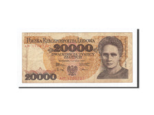 Polen, 20,000 Zlotych, KM:152a, 1989-02-01, SS