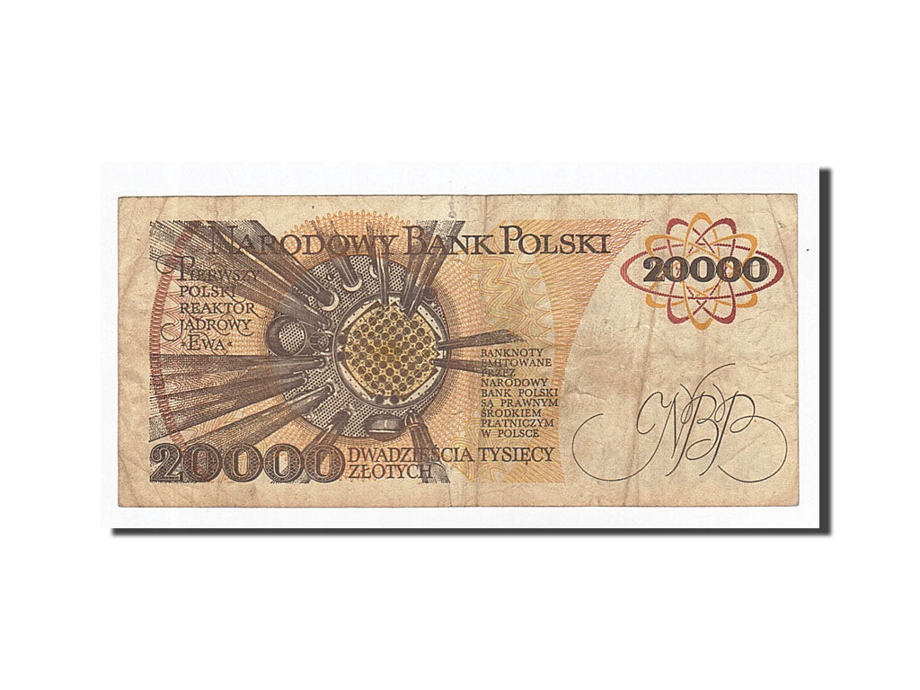 Polonia, 20,000 Zlotych, 1989-02-01, KM:152a, BB