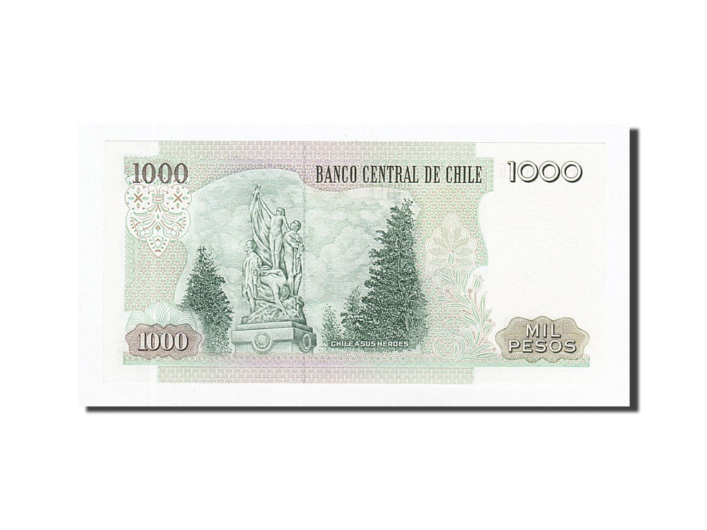Chile, 1000 Pesos, 1996, KM:154f, UNC(65-70)