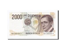 Italy, 2000 Lire, 1990, KM:115, UNC(65-70)