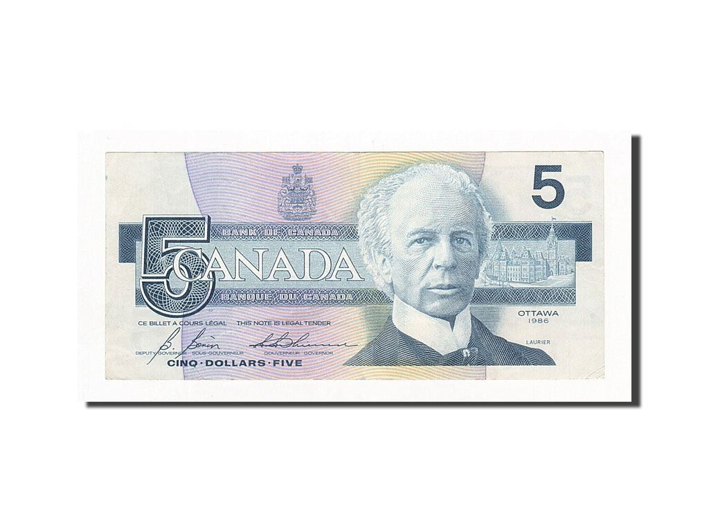 Canada, 5 Dollars, 1986, KM:95c, UNC(65-70)