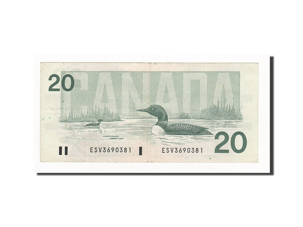 Canadá, 20 Dollars, 1991, KM:97b, UNC