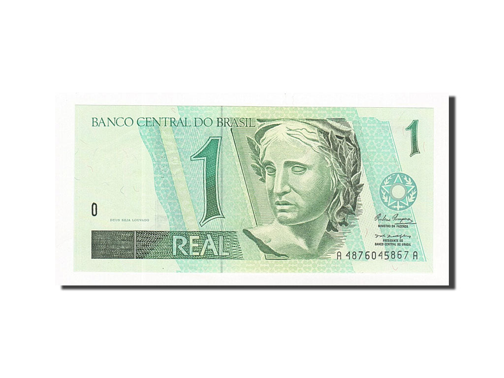 Brazil, 1 Réal, 1994-1997, KM:243c, UNC(65-70)
