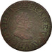 France, Henri IV, Double Tournois, 1606, Paris, VF(20-25), Copper, Sombart:4184