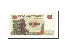 Banknote, Zimbabwe, 50 Dollars, 1994, Undated, KM:8a, UNC(65-70)