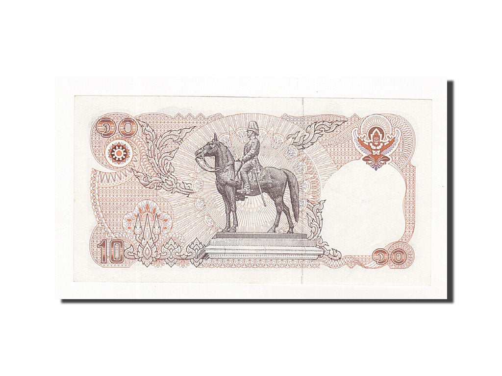 Thailand, 10 Baht, 1980, KM:87, UNZ-