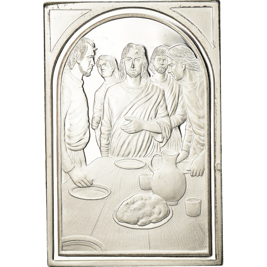 Vaticano, medalla, Institut Biblique Pontifical, Luc 22:14, Religions & beliefs