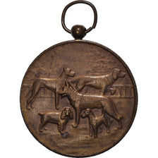 France, Medal, Fédération Cynologique de France, Chiens, EF(40-45), Bronze