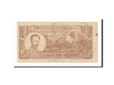 Billete, 5 D<ox>ng, Undated (1948), Vietnam, KM:17a, Undated, BC