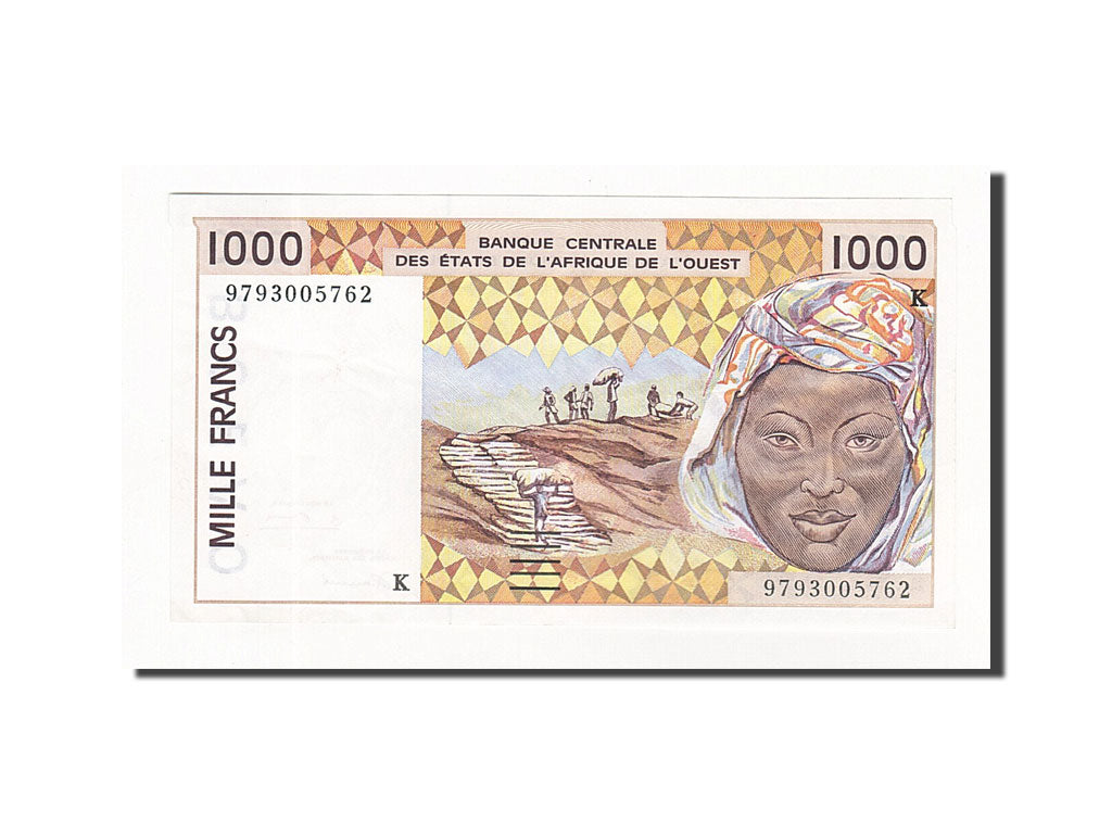 West African States, 1000 Francs, 1997, KM:811Tg, NEUF