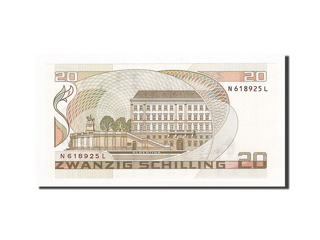 Österreich, 20 Schilling, KM:148, 1986-10-01, UNZ