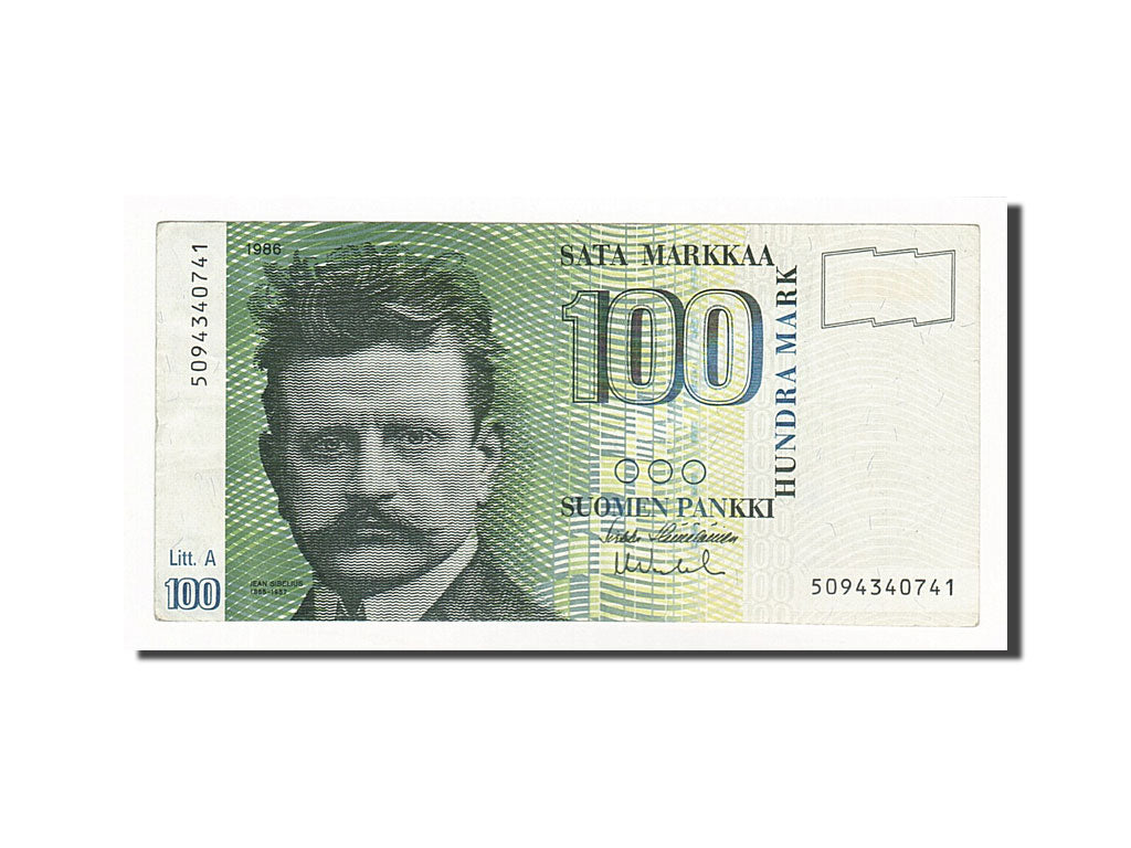 Finlandia, 100 Markkaa, 1986, KM:115a, FDS
