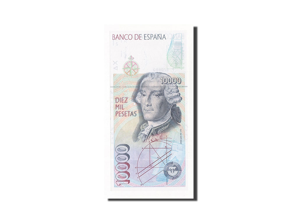 Geldschein, Spanien, 10,000 Pesetas, 1992-10-12, KM:166, UNZ
