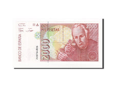 Geldschein, Spanien, 2000 Pesetas, 1992-04-24, KM:164, UNZ