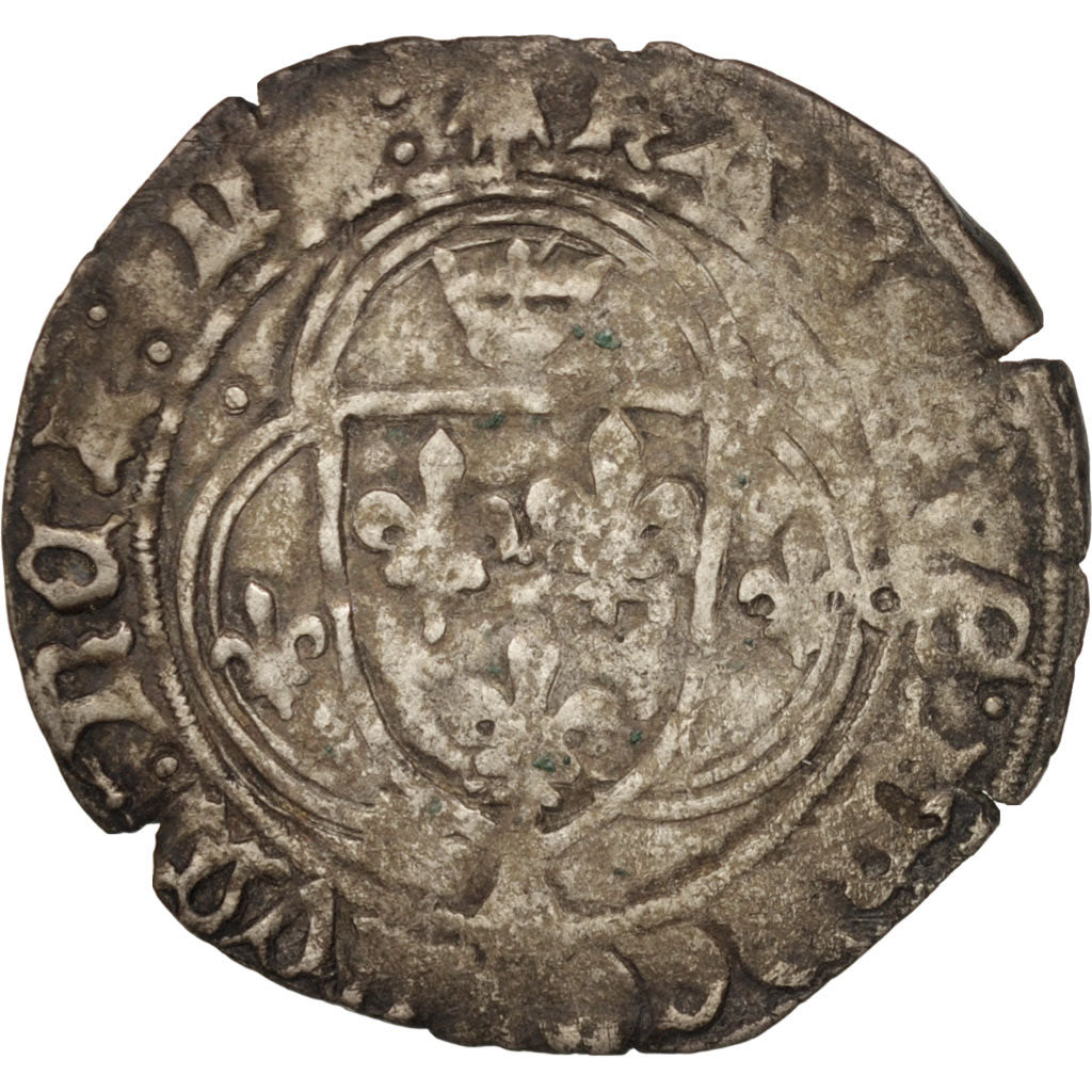 France, Blanc à la couronne de Bretagne, Nantes, VF(30-35), Billon, Duplessy:591