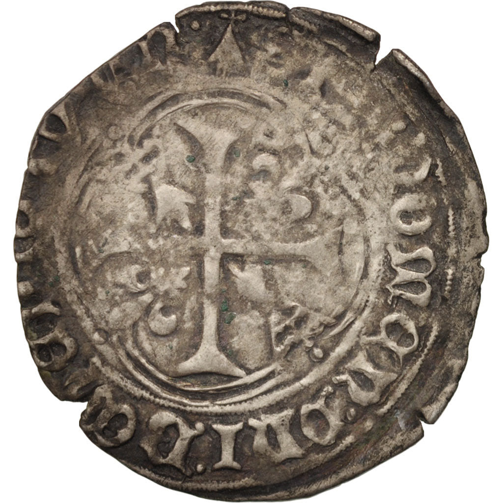 France, Blanc à la couronne de Bretagne, Nantes, VF(30-35), Billon, Duplessy:591