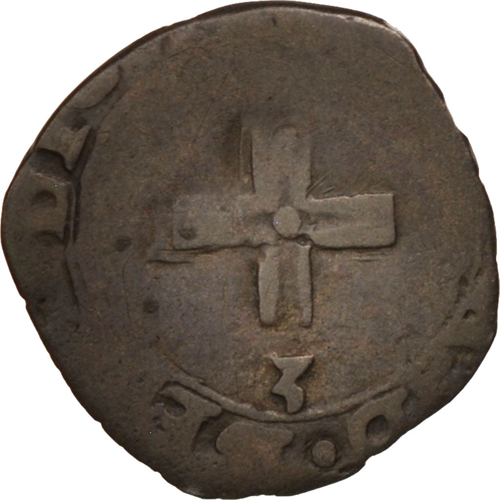 Frankreich, François Ist, Liard, Grenoble, VG(8-10), Billon, Sombart:4292